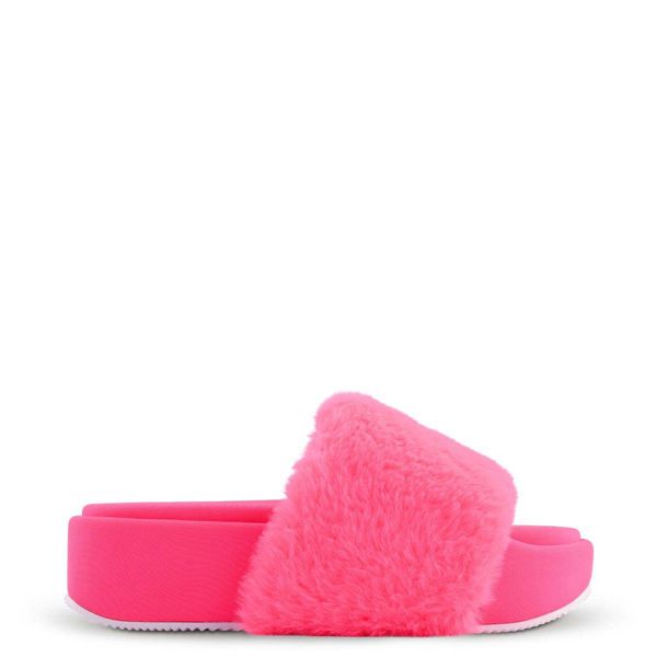 Nine West Rize Platform Pink Slippers | Ireland 02N70-6G58